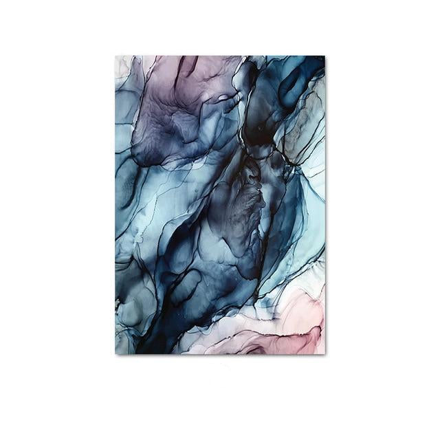 Farbenfroher abstrakter Leinwanddruck