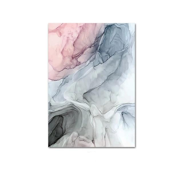 Farbenfroher abstrakter Leinwanddruck