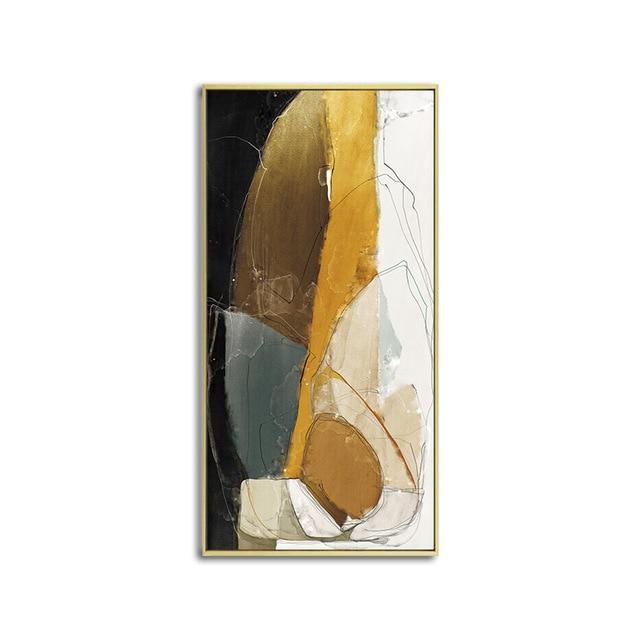 Geometrisches Abstraktes Leinwandbild