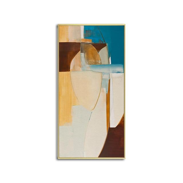 Geometrisches Abstraktes Leinwandbild