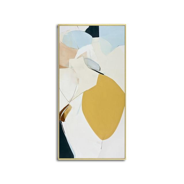 Geometrisches Abstraktes Leinwandbild