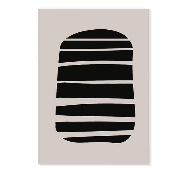 Trendige Muster-Leinwand