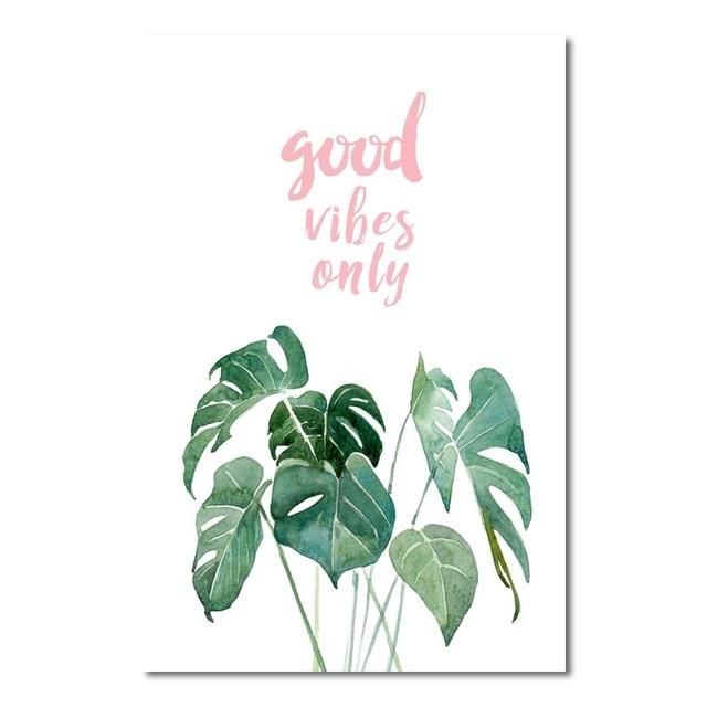 Grüne Natur Leinwand