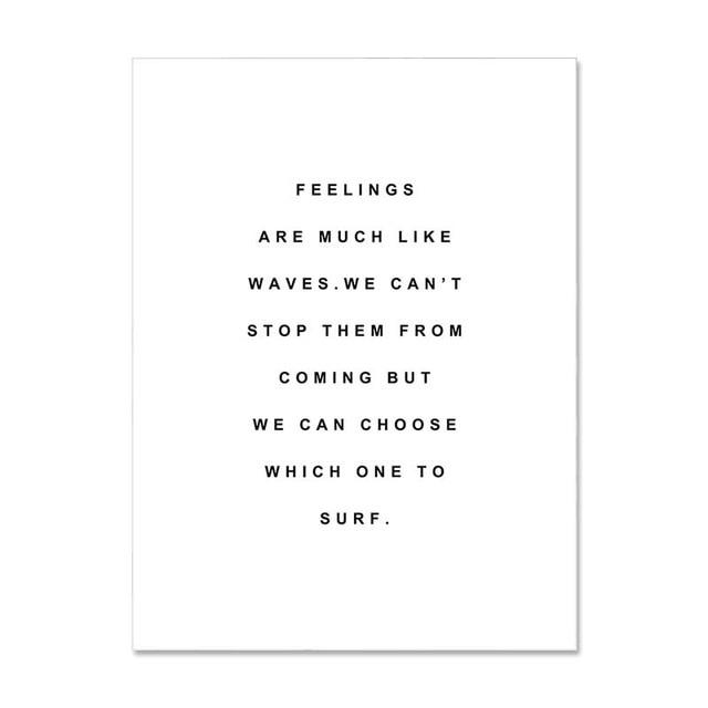 Positive Natur Leinwand