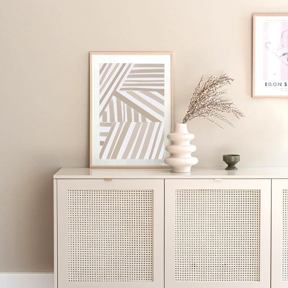 Trendige Muster-Leinwand